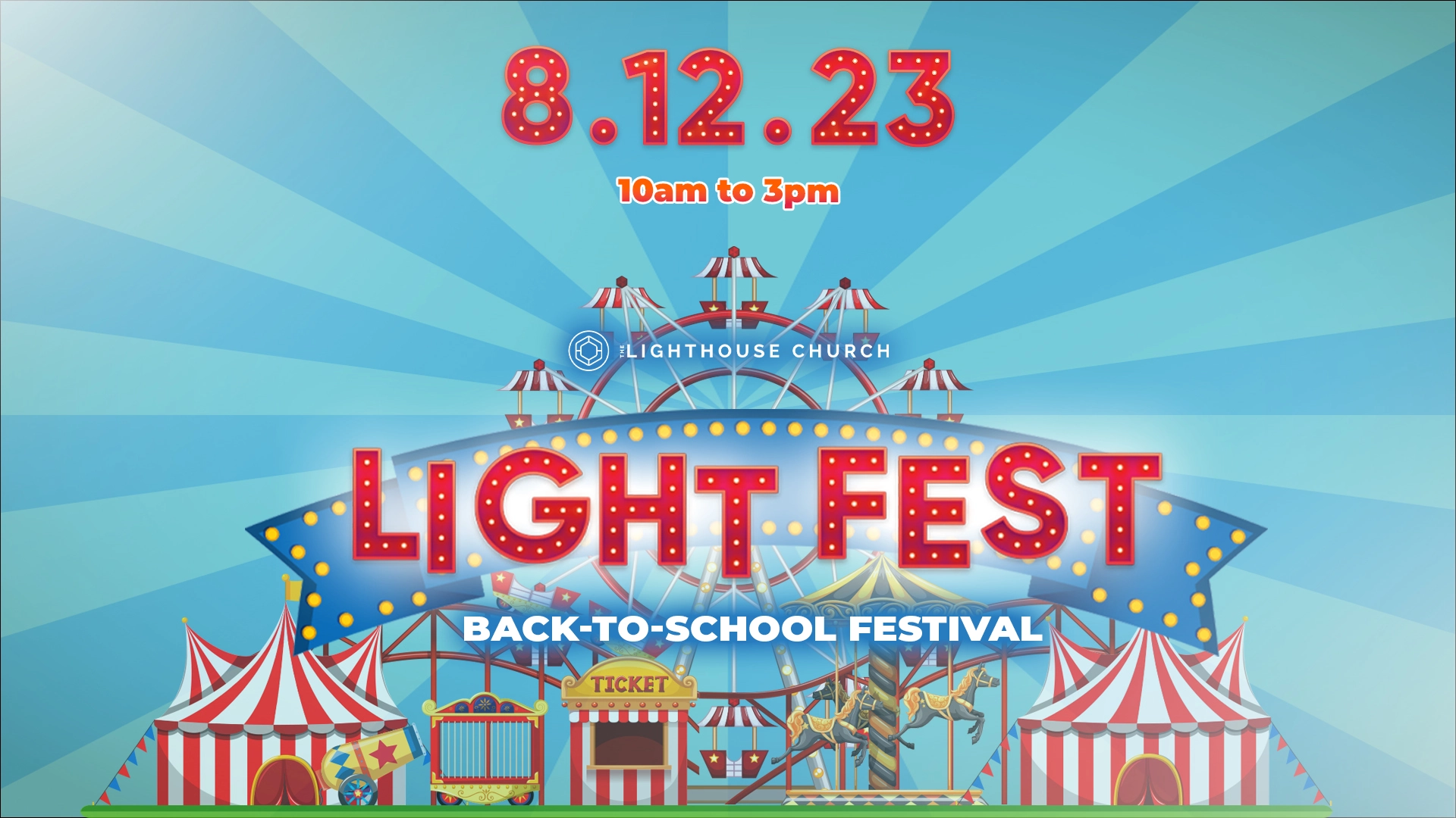 LightFest: Free Back to School Supplies & Carnival at 10AM